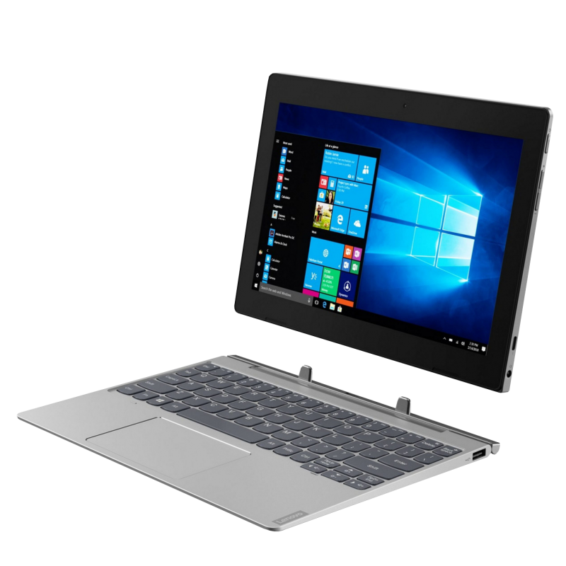 Tablette détachable LENOVO IdeaPad D330 , 4 Go, 64 Go SSD, 10.1, Windows 10  Pro, dock clavier