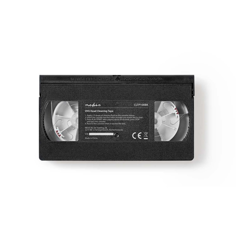 CASSETTE DE NETTOYAGE POUR TETES DE LECTEUR VHS 20ML