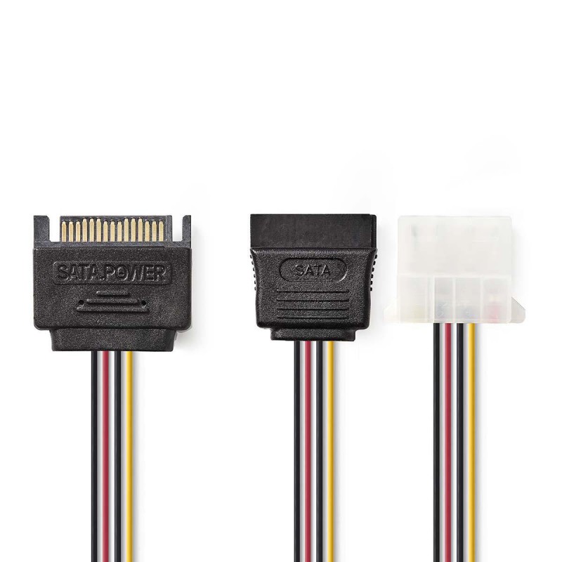 Cable interne pc avec fiche sata et fiche sata 50cm pour connecter un disque  dur