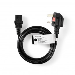 Câble d'alimentation - UK Mâle - IEC-320-C13 - 2.00 m 