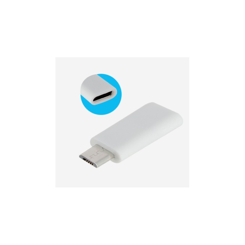 USB Type-C Femelle vers Micro-USB Mâle adaptateur cable chargeur