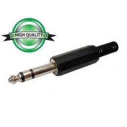 JACK MALE 6.35mm STEREO...